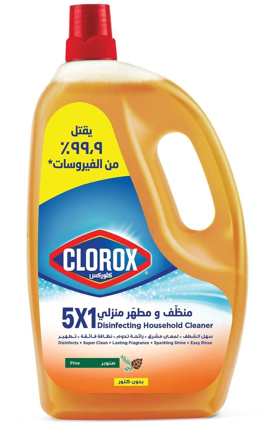 Clorox 5x1 Disinfecting Household Cleaner Pine - 3 Liter