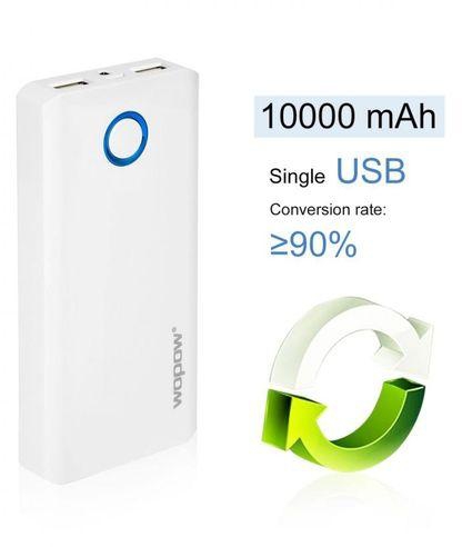 WOPOW Power Bank 10000mAh Quick Charge 3.0
