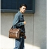 Fashion Vintage Men Briefcase Large Shoulder Business Handbag