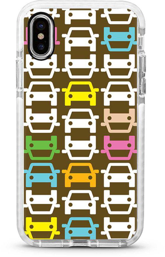 Protective Case Cover For Apple iPhone XS Max Rush Hour Full Print
