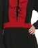 Miss Venus Buttoned Bi-Tone Maxi Dress - Black & Red