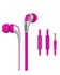 Yison CX330 - Stereo Wired In- Ear Earphone with Mic - Pink