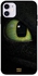 غطاء حماية واق لهاتف أبل آيفون 11 نمط عيون قط خضراء