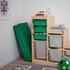 PLUFSIG Folding gym mat - green 78x185 cm
