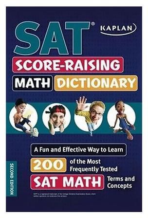 Kaplan SAT Score-raising Math Dictionary paperback english