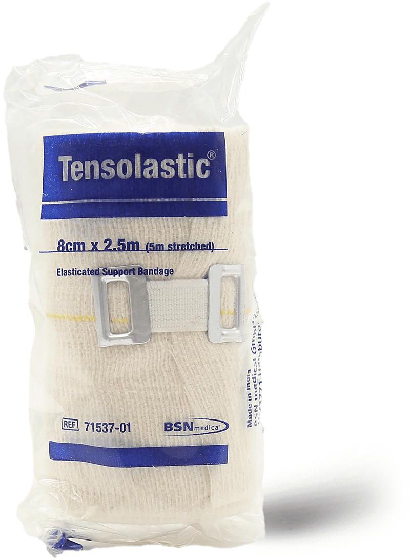 Tensolastic, Elastic Bandage, 8 Cm X 2.5 M - 1 Pc