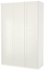 PAX Wardrobe, white, Tyssedal white, 150x60x236 cm