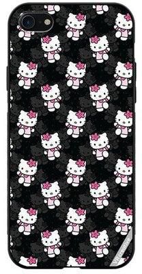 Protective Case Cover For Apple iPhone SE (2022) Hello Kitty Design Multicolour