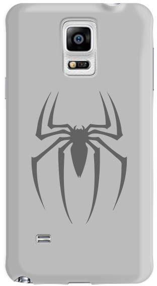 Stylizedd  Samsung Galaxy Note 4 Premium Slim Snap case cover Matte Finish - Spidermark - Grey  N4-S-242M