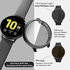 Sumsang Galaxy Watch Active 2 44mm Protective Soft Hard Case Cover Screen Protector Galaxy Active2 44 MM Smart Watch - Black
