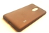 Generic brown Matte Silicone back case for Lenovo K6 Note