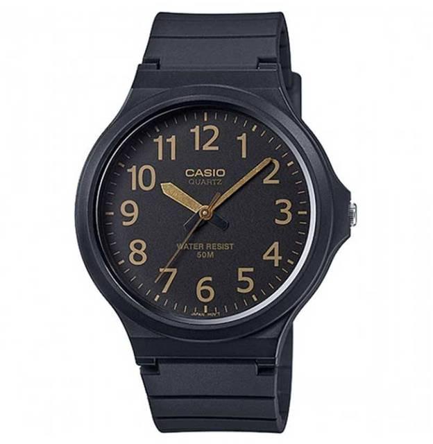 Casio MW240-1B2V Men's Easy To Read Black Quartz Medium Size Watch