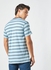 Stripe Print T-Shirt Light Blue