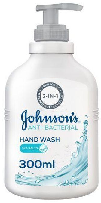 Johnson's Anti-Bacterial Hand Wash - Sea Salts - 300ml