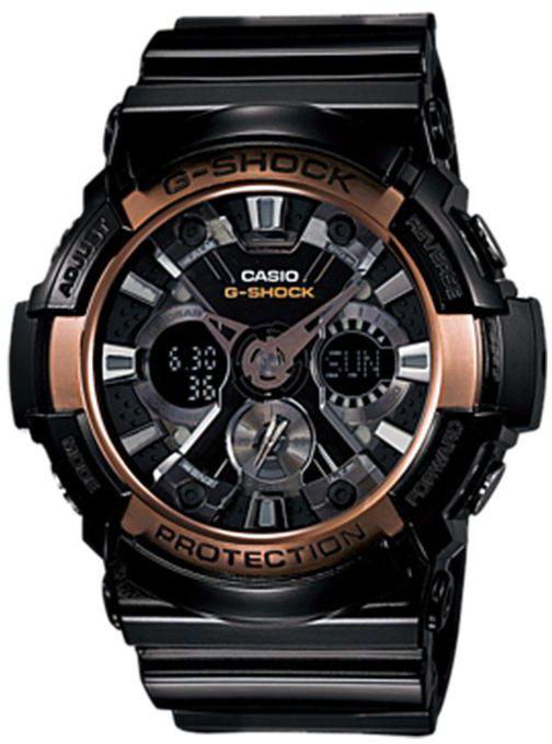 Casio GA-200RG-1ADR Resin Watch - Black