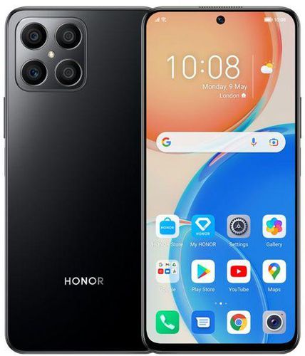 Honor X8 - 6.7-inch 6GB/128GB Dual Sim 4G Mobile Phone - Midnight Black