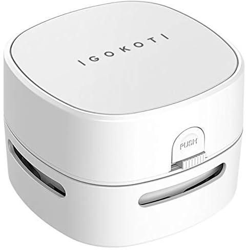 IGOKOTI Desk Vacuum, Mini Vacuum Cleaner, Tabletop Vacuum Cleaners Battery Operated Handheld Design (no Battery Included)