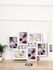 6Pcs Photo Frame Set Combined White Cozy Decorative Wall Picture Frame