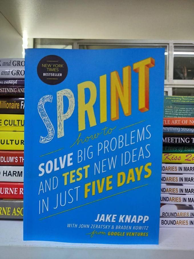 Jumia Books Sprint: How to Solve Big Problems and Test New Ideas in Just Five Days Book by Jake Knapp