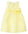 فستان للاطفال، اصفر، مقاس 12 - 18 شهر