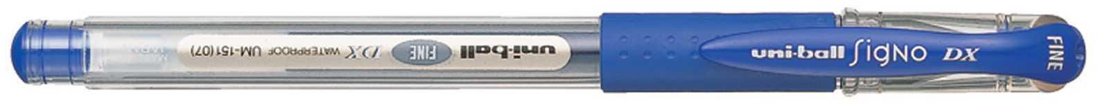 Uni-ball Signo DX Gel Pen Blue 0.7mm