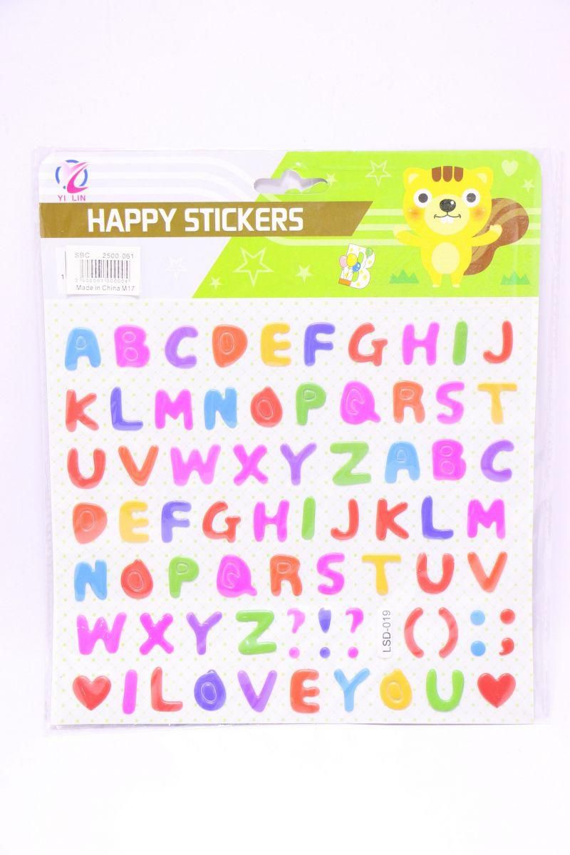 English letters stickers 2500061