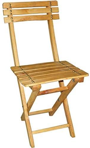 wood folding chair big