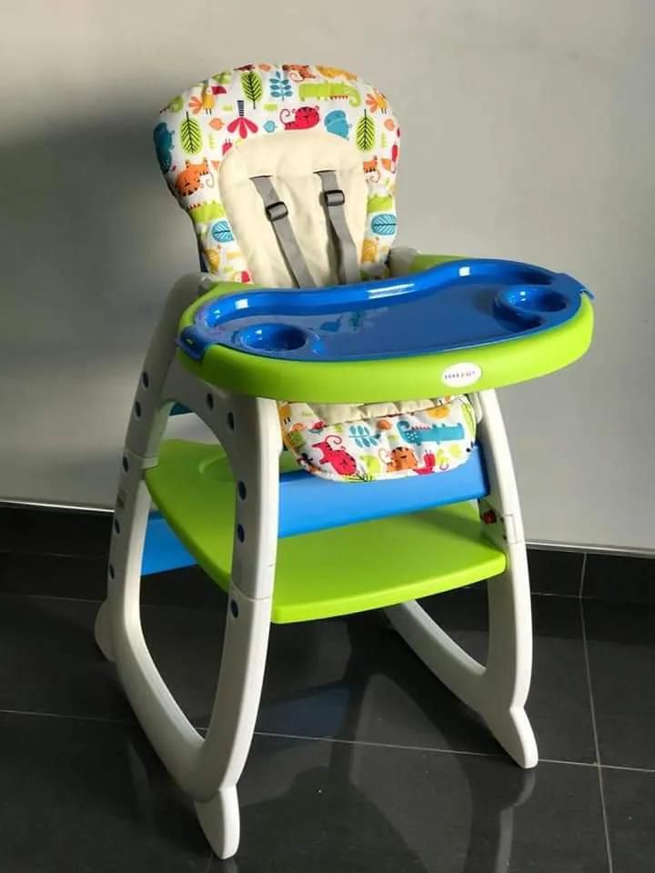 Generic Convertible 2in1 Baby High Chair/Feeding Chai
