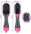 Hair Dryer Brush Black/Pink 32cm