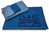 Artizana Akhmim Handwoven Bed Cover - Blue