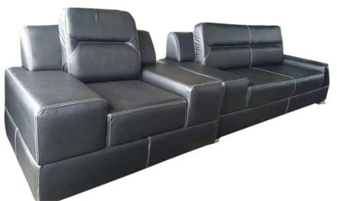 Exclusive Black Elderonne 7 Seater Sofa Set. Lagos