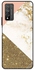 Protective Case Cover For Honor 10X Lite Glitter And Matble Pattern