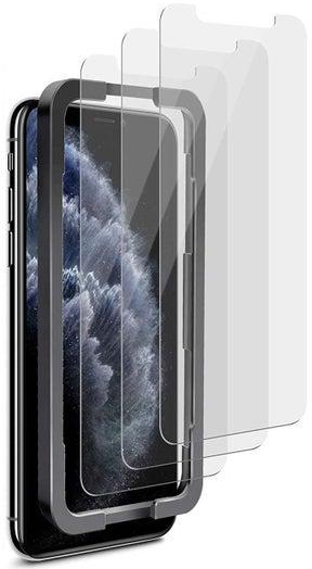 iPhone 11 Pro Max, iPhone XS Max, Tempered Glass Screen Protector, Case Friendly, with Installation Frame, 3 Pack