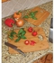 Lipper International Bamboo Wood Thin Kitchen Cutting Boards with Oval Hole in Center, Set of 2 Boards, 9" x 12" and 11-1/2" x 15"
