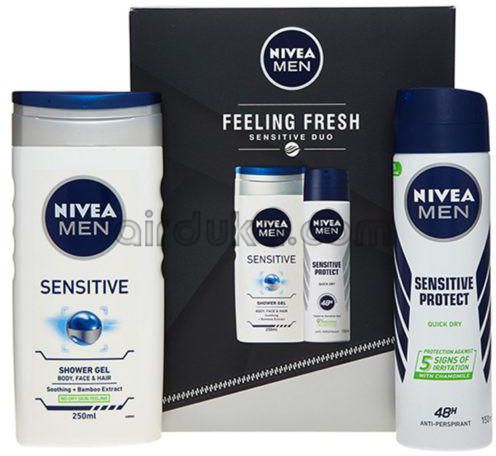 Nivea Men Sensitive Duo Gift Set.