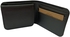High Quality Natural Leather Wallet 8 Assorted Slots-BLACK