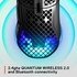 SteelSeries Aerox 5 Wireless Gaming Mouse Ultra Lightweight 74g 9 Buttons Bluetooth/2.4 GHz 180 Hr Battery IP54 Water Resistant PC/MAC FPS, MOBA, Battle Royale, Black