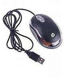 HP Wired Mouse - Black