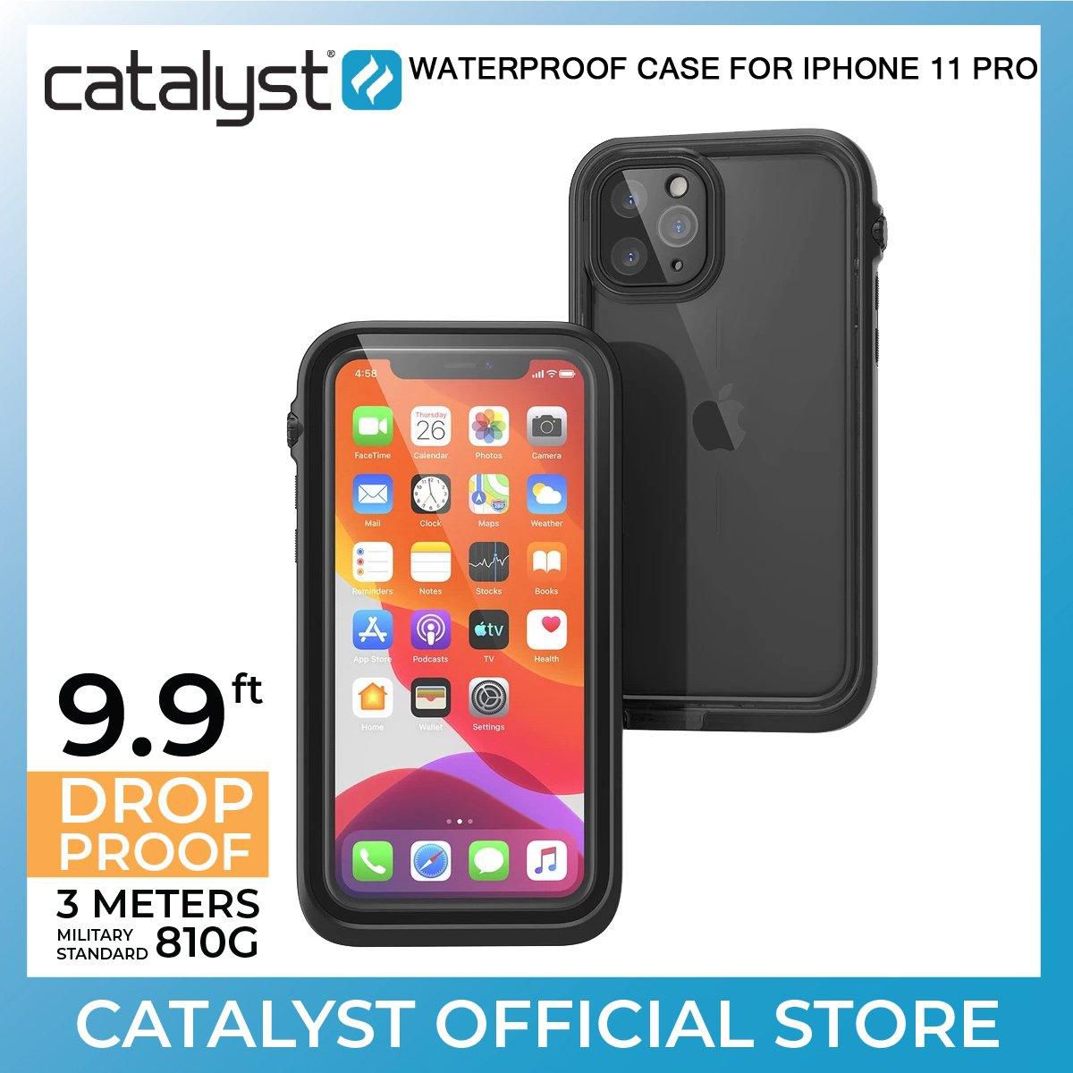 Catalyst Waterproof Case for Apple iPhone 11 Pro (Black)