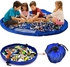 Children's Play Mat and Toys Storage Bag - 60inch Kids Playbag Toys Organizer Quick Pouch