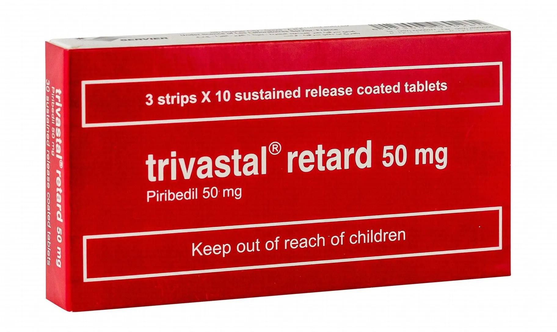 Trivastal Retard | Paralysis and Blood Clots 50mg | 30 Tabs