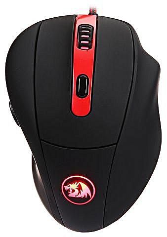 Elikang Redragon M605 2000DPI Professional 6 Buttons USB Wired Optical Gaming Mouse - BLACK