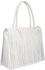 Giulia Massari 2502 Tote Bags for Women - Leather, White