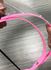 Adjustable Protective Face Shield Pink/Clear
