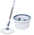 Round Mop Spin Mop and Bucket Set, Water Separate Spin Mop System with Bucket 360° Flexible Upgraded Hands-Free Squeeze Microfiber Flat Spin for Clean and Dirty Water