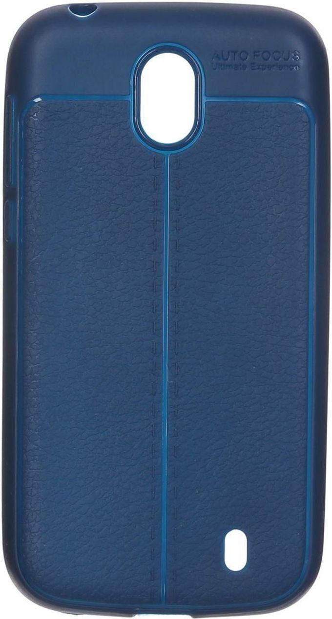 Autofocus Soft Tpu Back Cover For Nokia 1 Plus - Blue