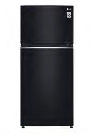 LG No Frost Refrigerator, 500 Litre, with Inverter Motor , Black - GN-C722SGGL