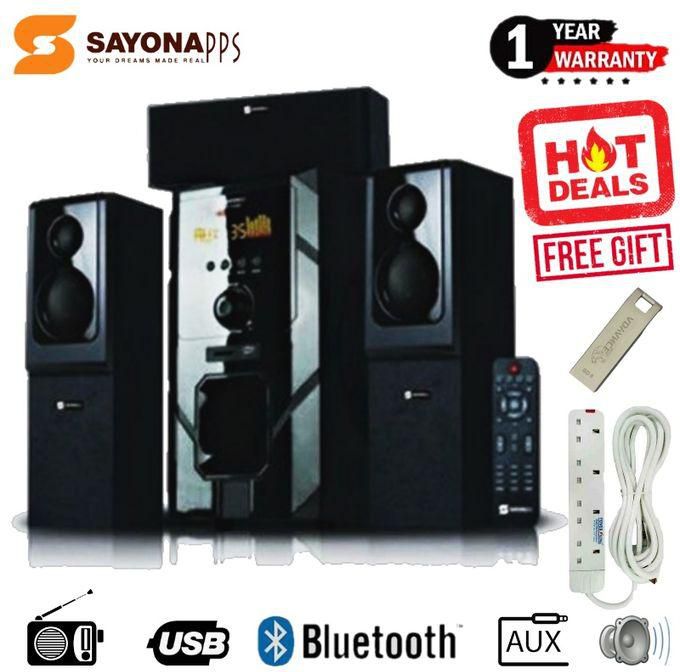 Sayona SHT-1130BT HOME THEATRE SYSTEM 3.1Ch+Free 8gb+4way