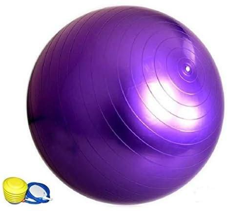 65cm Exercise Fitness Aerobic Ball For GYM Yoga Pilates Pregnancy Birthing Swiss Purple09879783_ with two years guarantee of satisfaction and quality
