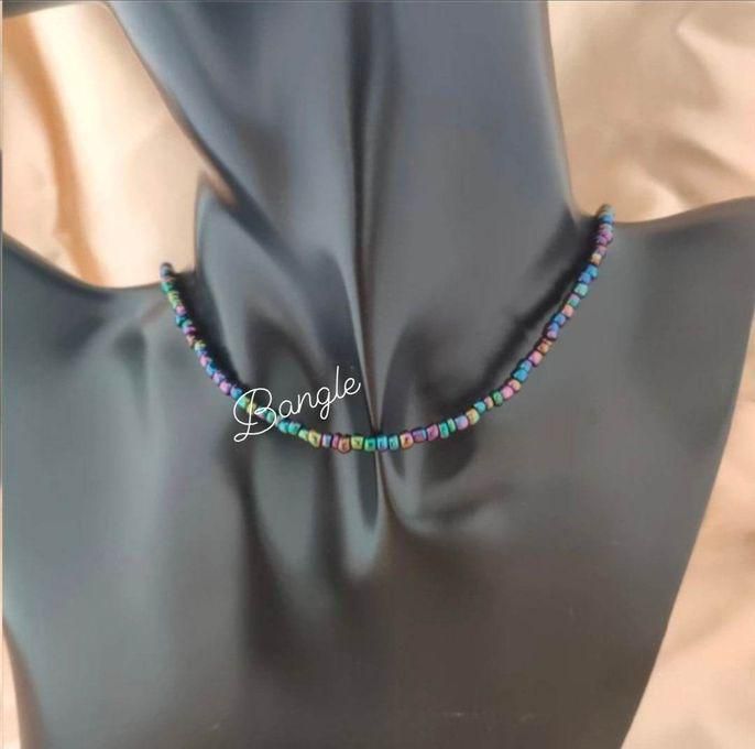 Fashion Choker Beads Necklace Multicolore